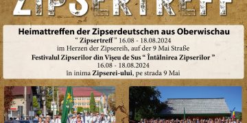 În weekend-ul 16-18 august are loc „Întâlnirea Zipserilor” din Vișeu de Sus