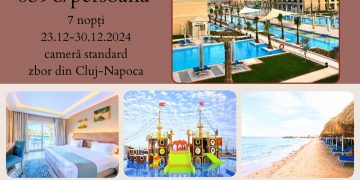 Bucurați-vă de magia Crăciunului la Titanic Royal, Hurghada – 23 decembrie 2024.