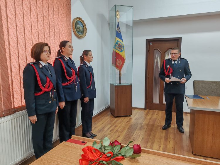 ISU Maramureș: Doi ofițeri și un subofițer au depus jurământul militar