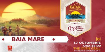 PREMIERĂ în Baia Mare: Are loc turneu de calificare la Campionatul Național de Catan