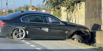 Polițist băut, implicat într-un accident, pe DN 1C. A refuzat testarea cu DrugTest