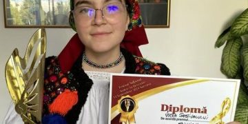 Sigheteanca Adda Simion a câștigat Trofeul Vocea Festivalului Concurs Național ,,Vedete în Devenire“ Suceava