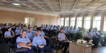 67 de elevi încep practica la Inspectoratul de Poliție Județean Maramureș