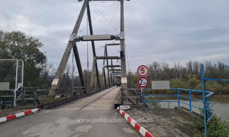 Restricții de trafic prin PTF Sighetu Marmației. Podul intră în reparație