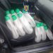 Peste 500 l de detergent susceptibil a fi contrafăcut ridicați de polițiști în Seini