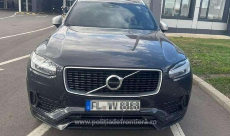 Mașină furată din Germania, oprită la frontieră