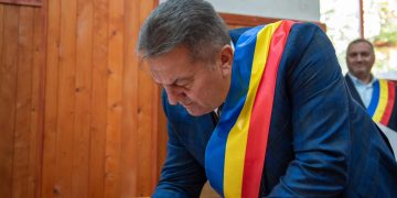 Grigore Tomoiagă, primarul de Moisei, a depus jurământul pentru cel de-al doilea mandat