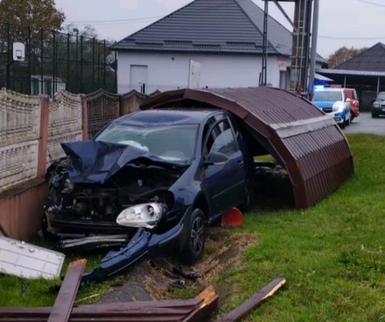 Accident rutier la Bozânta Mică – foto