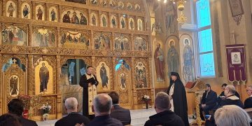 Ieromonahul Gabriel-Florian (Grigore) Borzoș a fost instalat Rector al bisericii mănăstirești „Adormirea Maicii Domnului” din Băsești