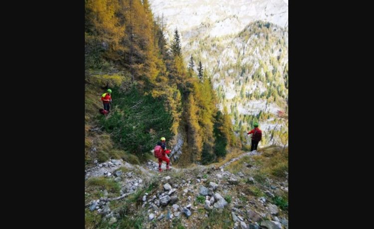 Ucrainean recuperat din munte de salvamontişti şi poliţiştii de frontieră, în Maramureș