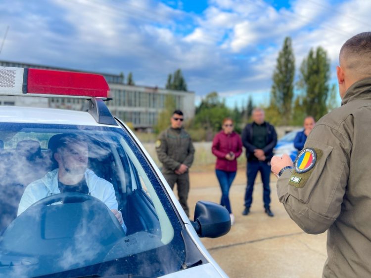 Polițiștii maramureșeni, instruiți pe linia conducerii defensive