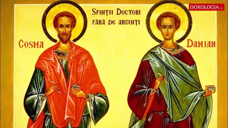 1 noiembrie. Sfinții Cosma și Damian, doctori fără arginţi, pomeniți în calendarul ortodox