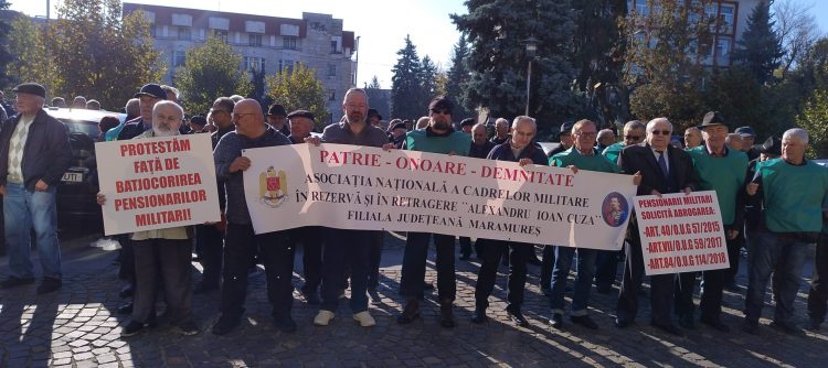 Rezerviștii maramureșeni au protestat si nu au participat la ceremoniile dedicate Zilei Armatei!