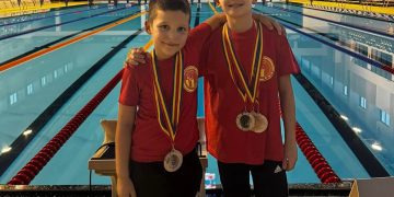 Doi înotători de la CS Seini au adus acasă cinci medalii de la Cupa Toamnei