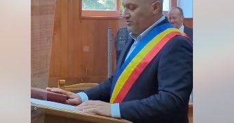 Sorin Ion Timiș, la începutul celui de-al patrulea mandat de primar al orașului Borșa