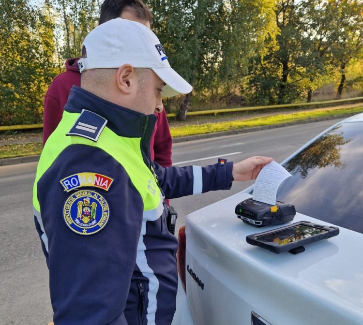 Prima sancțiune digitală, emisă de polițiștii maramureșeni