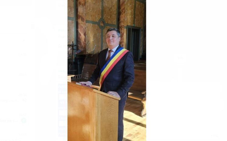 Ioan Onea, Primarul de Ocna Șugatag, a depus jurământul pentru un nou mandat
