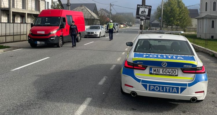 Acțiune amplă a polițiștilor la Leordina pentru siguranța comunității