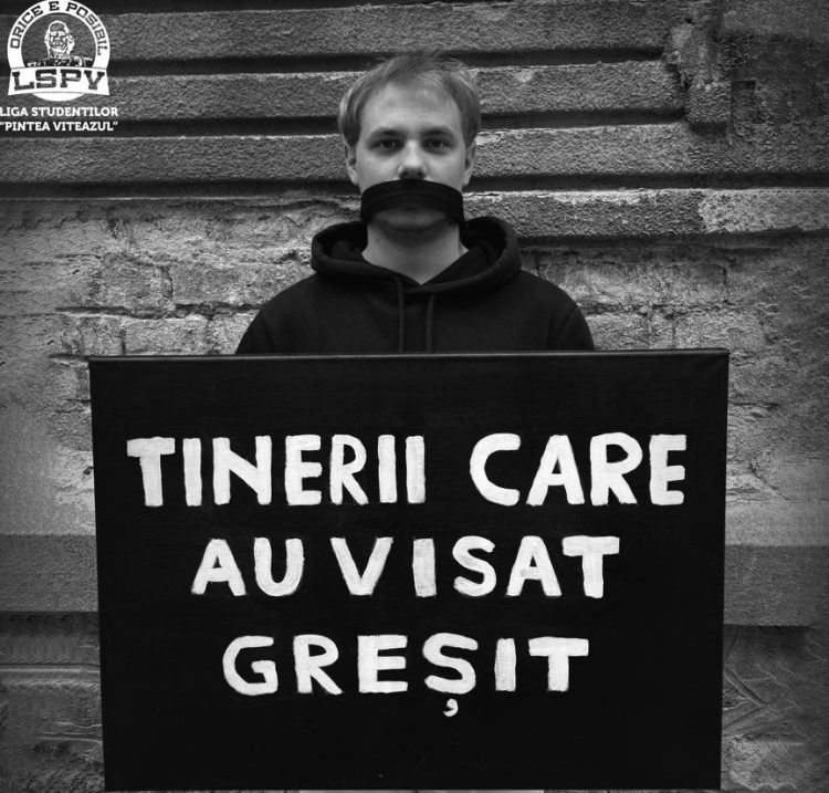 Liga Studenților „Pintea Viteazul” lansează manifestul “Tinerii care au visat greșit”