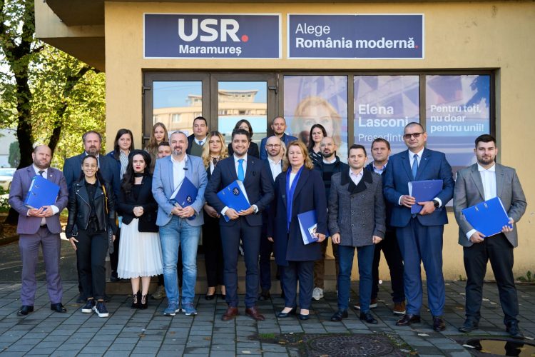 USR Maramureș a depus la Biroul Electoral Județean listele de semnături pentru alegerile parlamentare