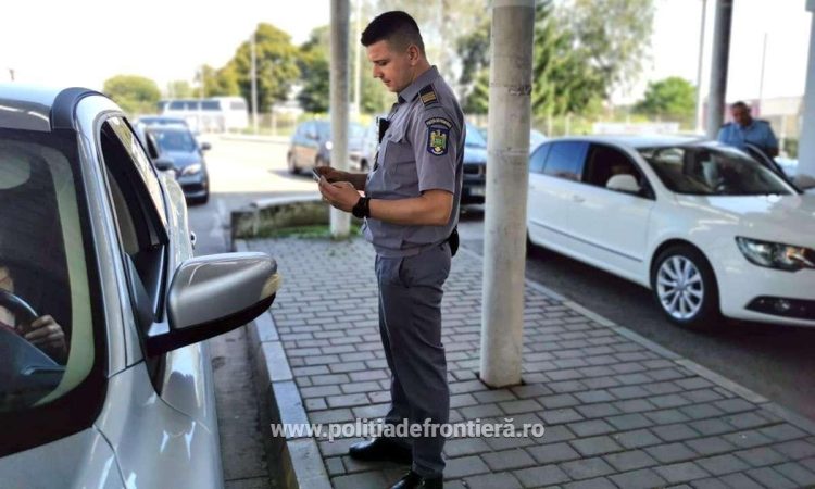 Cetățean român depistat la volan, deşi avea permisul suspendat