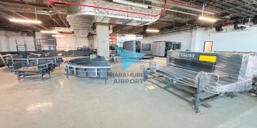 Continuă lucrările la noul terminal de pasageri al Aeroportului Internațional Maramureș