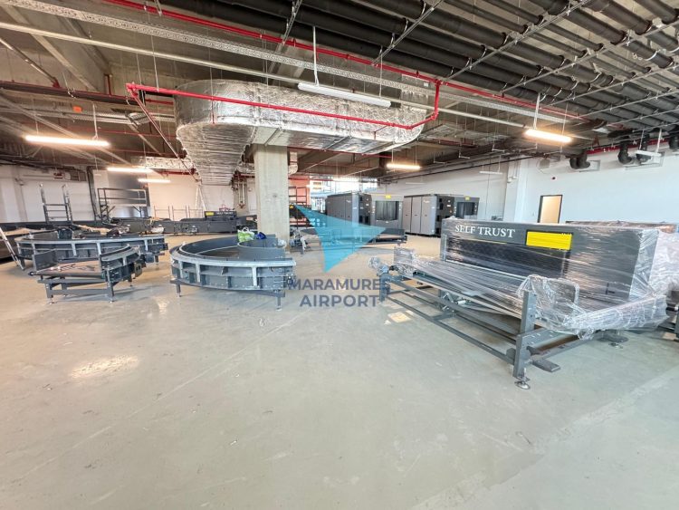 Continuă lucrările la noul terminal de pasageri al Aeroportului Internațional Maramureș