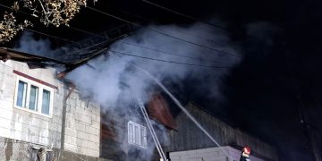 Incendiu în Vișeu de Sus
