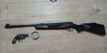 Arme deținute ilegal de un bărbat din Bârsana, ridicate de polițiști