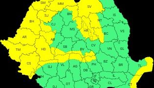 ATENȚIONARE METEOROLOGICĂ  COD GALBEN de vânt în Maramureș