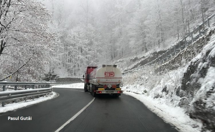 Azi noapte au fost -8 grade Celsius la stația Iezer. Cum va fi vremea în Maramureș