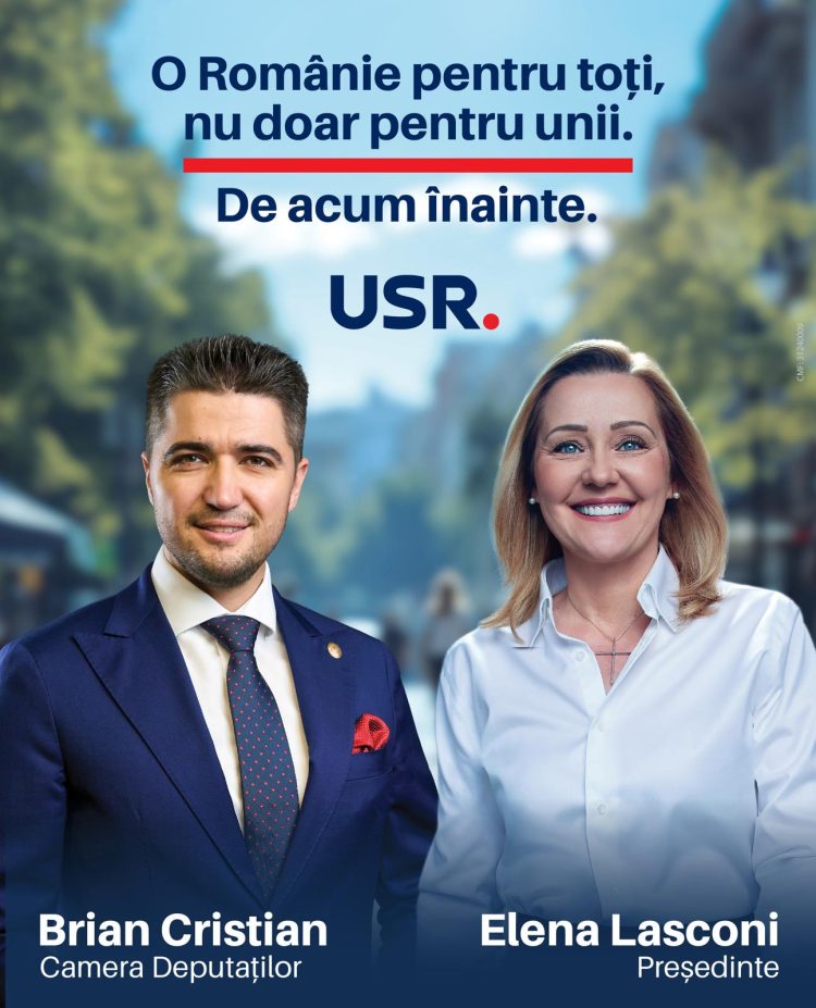 Brian Cristian, deputat USR: „Uniți, învingem corupția și birocrația. Construim o Românie pentru toți, nu doar pentru unii!”