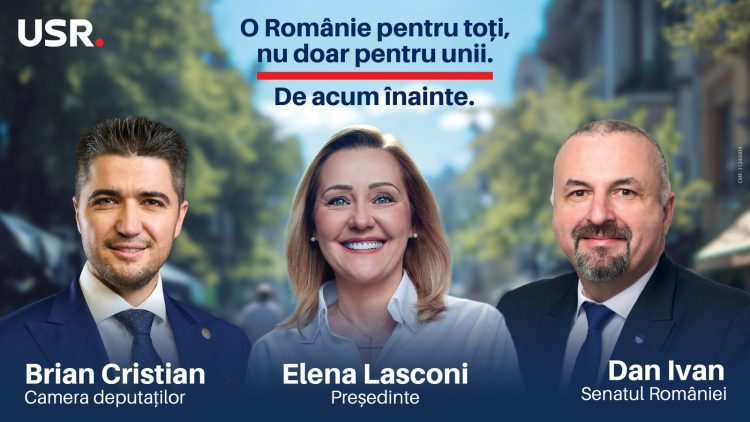 Elena Lasconi și echipa USR: O Românie pentru toți, nu doar pentru unii