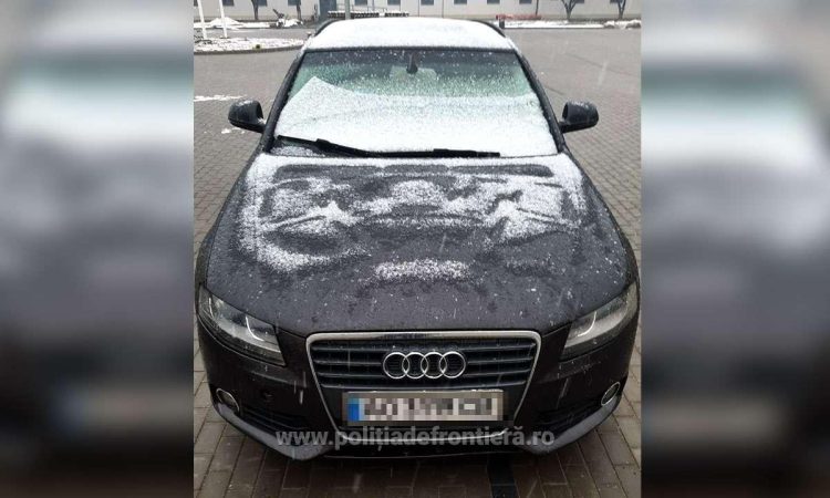Mașină căutată de autoritățile italiene, oprită la polițiștii de frontieră maramureșeni