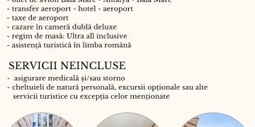 Descoperă o oază de relaxare și răsfăț în inima Antalyei la Serenity Queen Hotel!