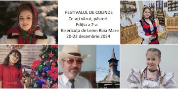 „Ce-ați văzut, păstori”: Colindele răsună la Bisericuța de Lemn din centrul municipiului Baia Mare; Lista cu artistele talentate care cântă de Crăciun