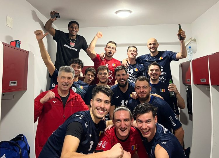 Volei. Divizia A1. Revelion fericit la Știința Explorări Baia Mare! Victorie în fața echipei Rapid București