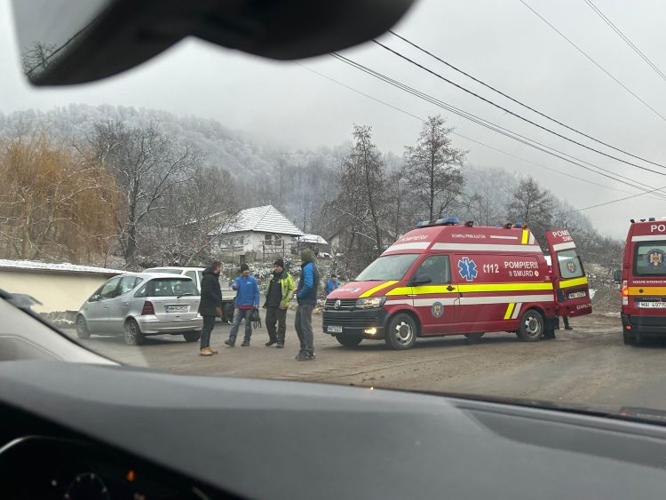 Accident grav pe DJ 184, în localitatea Dănești