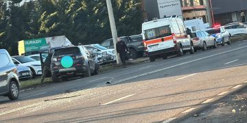 Accident pe bd. Independenței din Baia Mare – foto