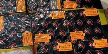 Peste 70 de tone de articole pirotehnice, indisponibilizate de polițiști