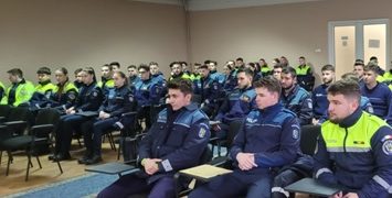 Final de stagiu de practică la IPJ Maramureș pentru 66 de elevi
