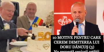 10 motive pentru care cerem DEMITEREA primarului PSD de Baia Mare – Doru Dăncuș. 3 – nu respectă seniorii cetății