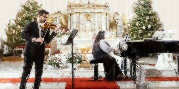 Stradivarius în lumina Anului Nou, la Biserica romano-catolică „Sfânta Treime”