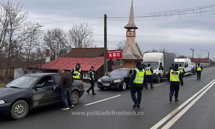 Acțiuni de combatere a migrației ilegale în localitățile de la granița țării