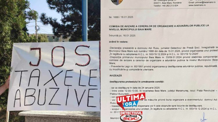 De Mica Unire băimărenii ies în stradă  