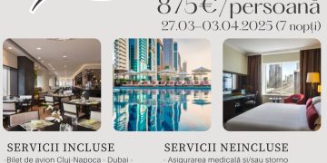 Towers Rotana, Dubai – Locație ideală pentru o vacanță de neuitat