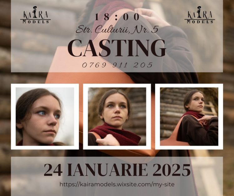 Kaira Models pregătește primul casting al acestui an