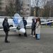 Vizită inedită la Colegiul Național „Vasile Lucaciu” din Baia Mare: un planor performant de la Aeroclubul României