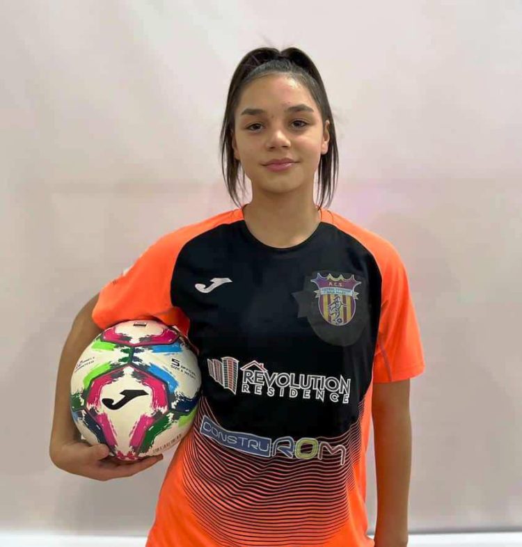 Cândea Andreea, jucătoarea ACS Fotbal Feminin Baia Mare, convocată la echipa națională pentru Miniturneul turului 2 al Campionatului European UEFA Women’s Under 17