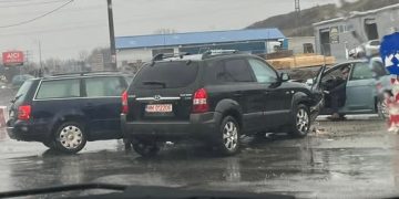 Accident rutier în Baia Mare, în zona Italsofa. Trafic îngreunat